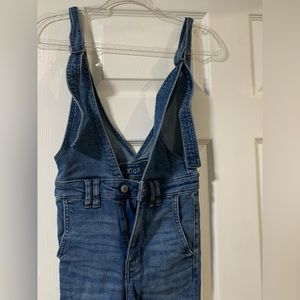 Womens stretch / flare Jean overalls